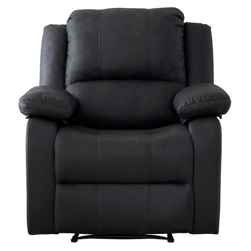 Sillón reclinable León negro 96x93x96 cm M+Design