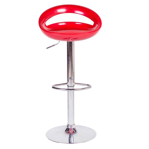 Silla bar Ferrari rojo 77-97x45x34 cm M+Design