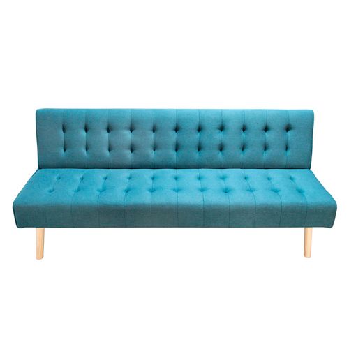Futón Amb azul 77x180x86 cm M+Design