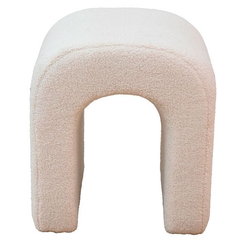 Pouf Arco 40X40X46Cm Blanco