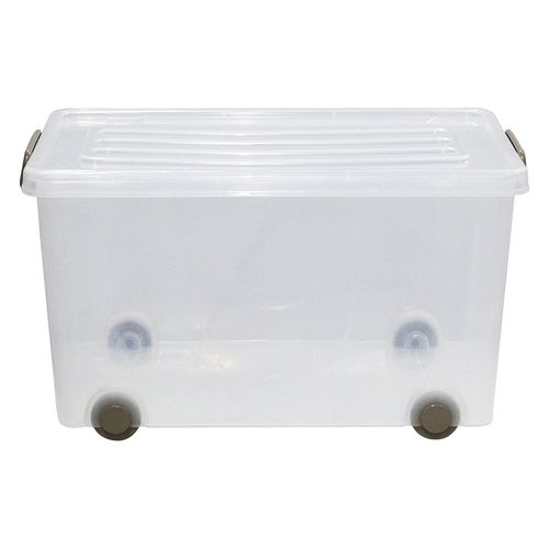Caja Promocional 57 Litros Ruedas Gris Cotidiana