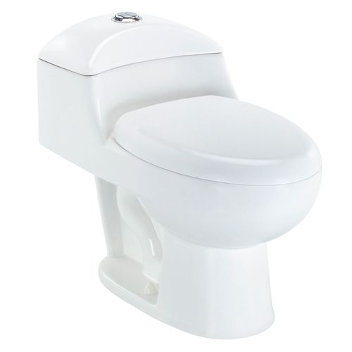 Inodoro One Piece Asiento Cierre Suave Lisboa Blanco 30 Cm Vessanti