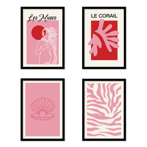 Cuadro Pink 30X40Cm Tierra Nativa