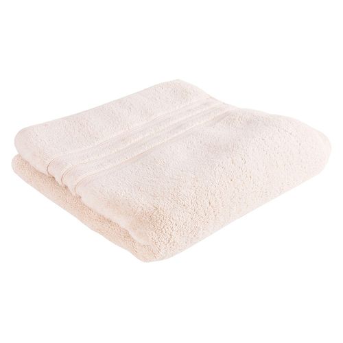 Toalla de baño algodón marfil 70x140 cm Cotidiana