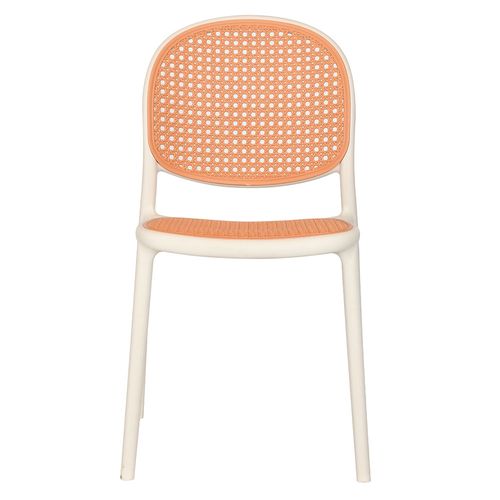 Sillas Look ratán blanco 85x41x56 cm M+Design