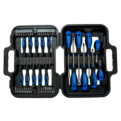 Set destornillador con caja 58 piezas Robust