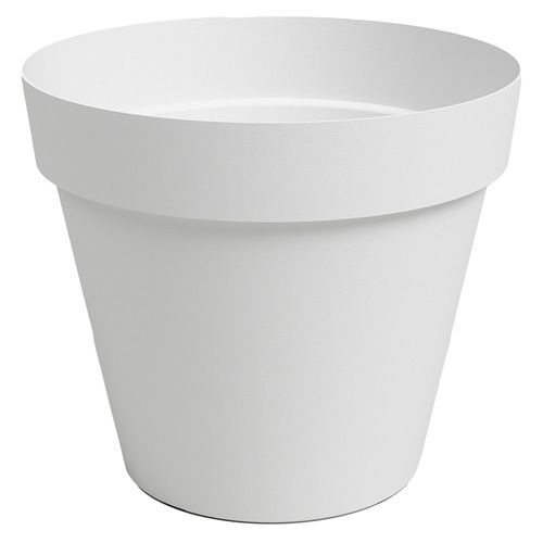 Maceta Capri blanco 30 cm Outzen