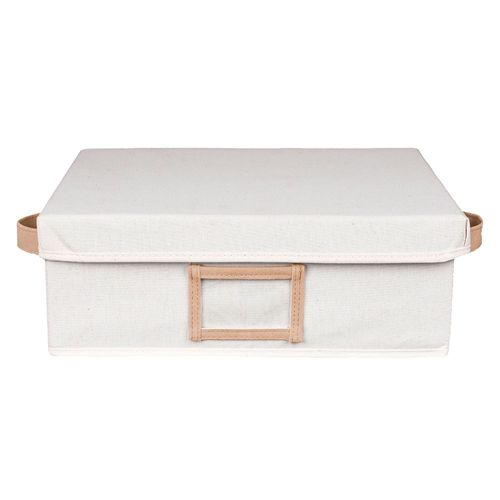 Caja baja con marcador crudo 14x29x38.5 cm Hacks & Racks