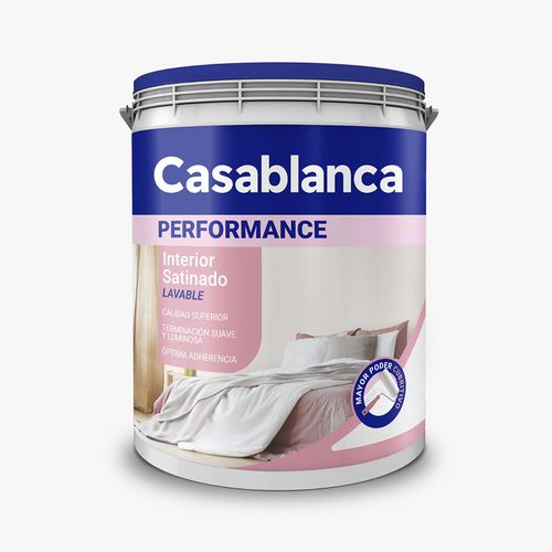 Latex Interior Performance Satinado 20Lts Casablanca