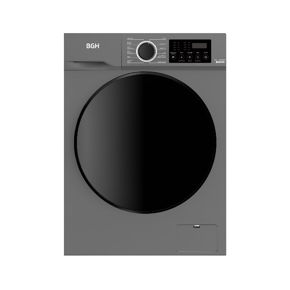 Lavarropas 6 Kg 1000 Rpm Carga Frontal Dark Silver Bwfi06S24Ar BGH