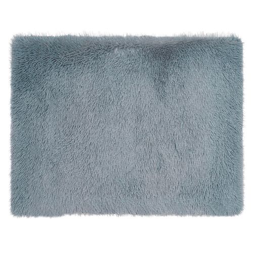 Alfombra Shaggy Color 160X230 Cm Bluish Grey Cotidiana