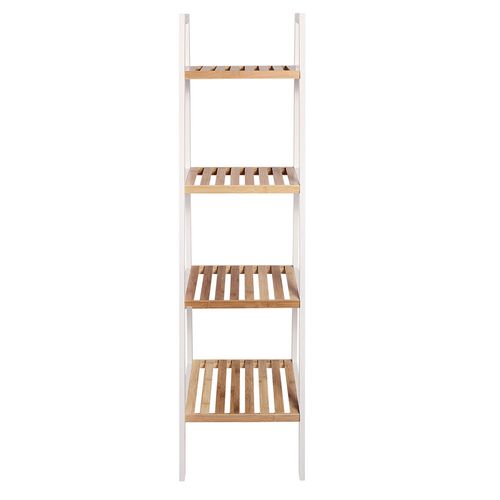 Repisa bamboo 4 niv 34x33x138 escalonad
