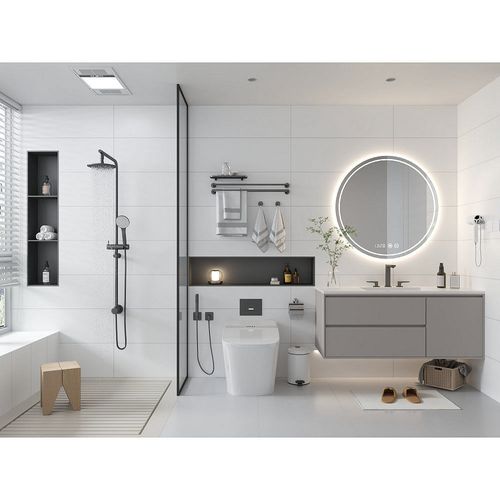 Revestimiento Blanco Brillante 3XW9000 30X90 1.62 Mts Baldara