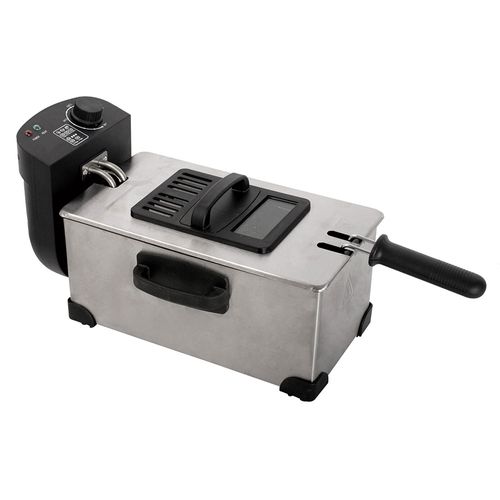Freidora eléctrica cesta 2000W 3L Nex