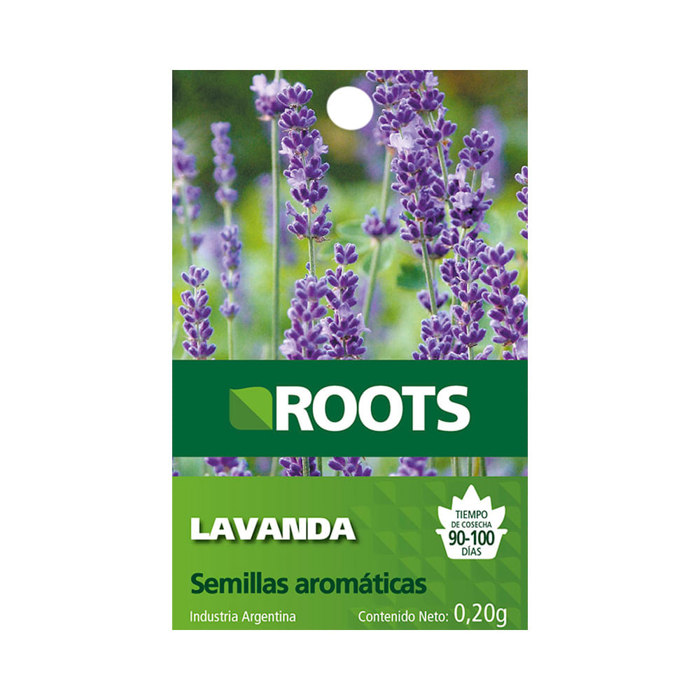 Semillas Aromáticas Lavanda 0,20 Grs Roots