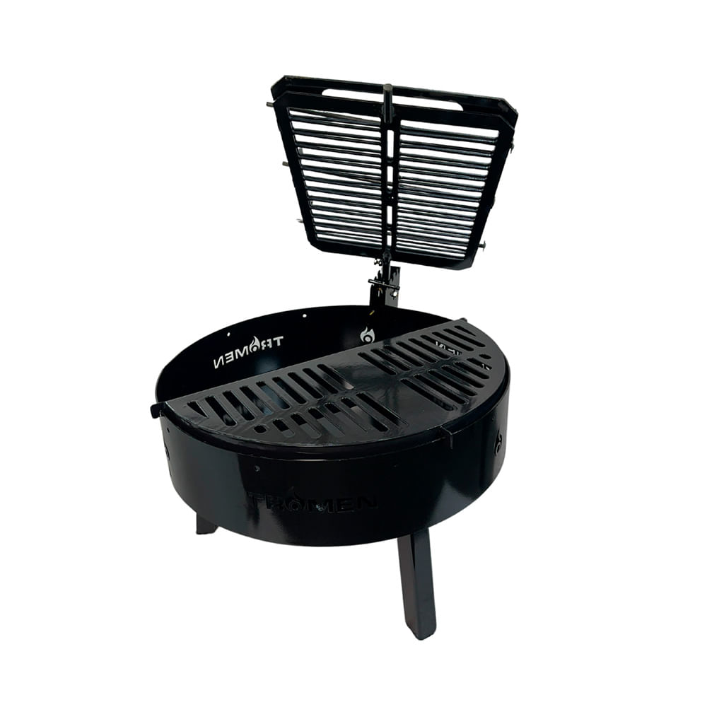 Fogonero Negro 65X65X41 Cm Duomo 650 Tromen