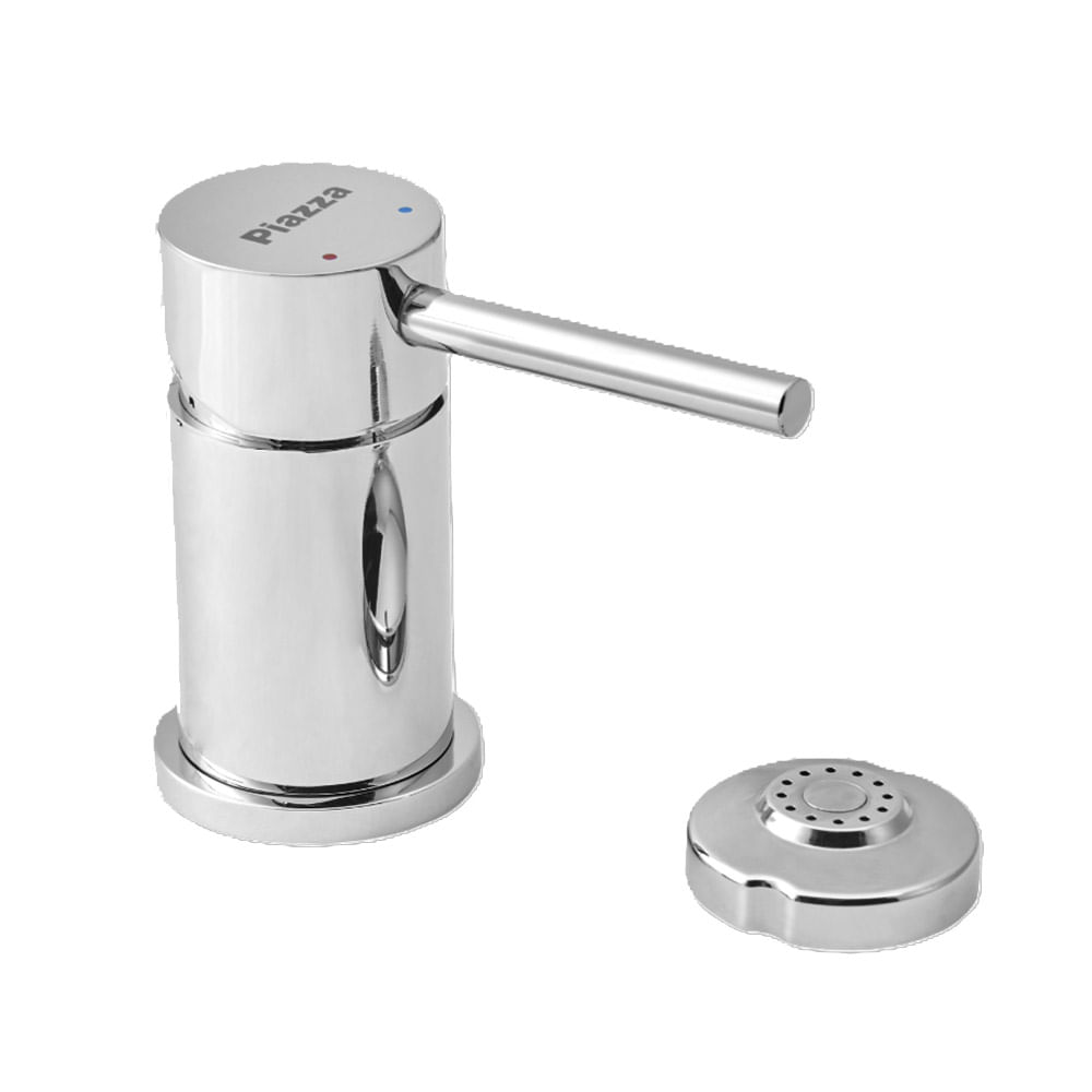 Grifería para Bidet Monocomando Cromado Sensus Piazza