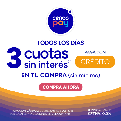 Cencopay | 3 Cuotas sin interés | EASY
