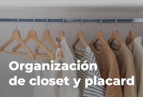 Organizadores | Organización de closet y placard | EASY