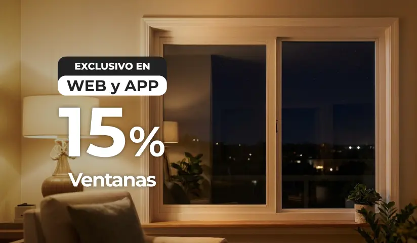 15% en ventanas | EASY