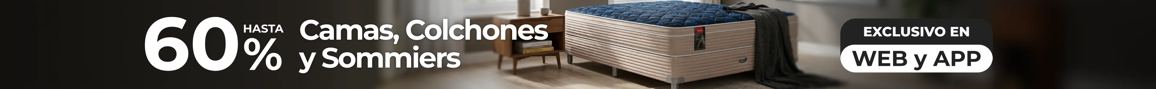 Renovar es Easy | Hasta 60% en camas colchones y sommiers | EASY