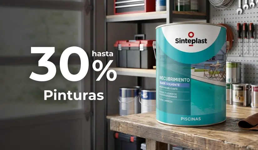 Hasta 30% en pinturas | EASY