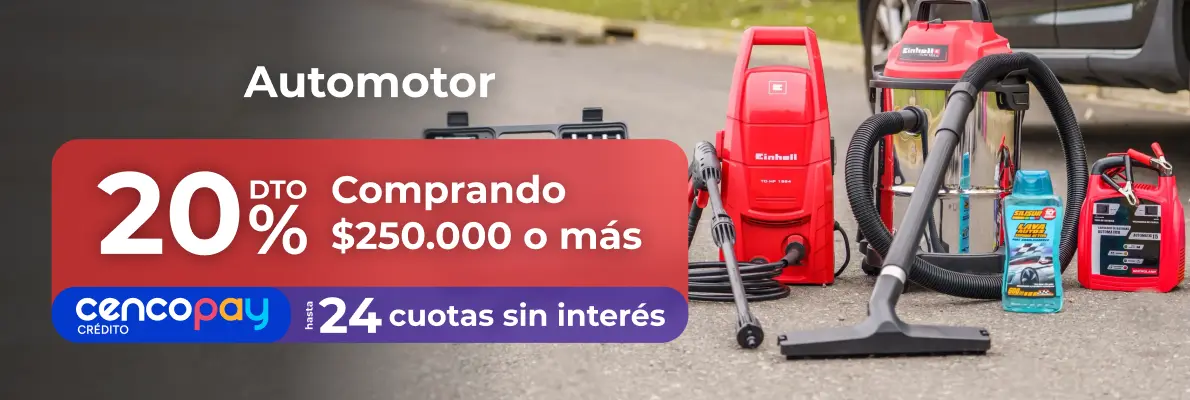 20% en automotor | EASY