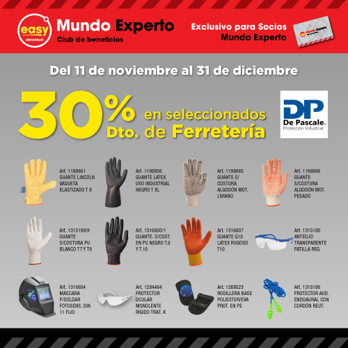 Ofertas | Mundo experto | EASY