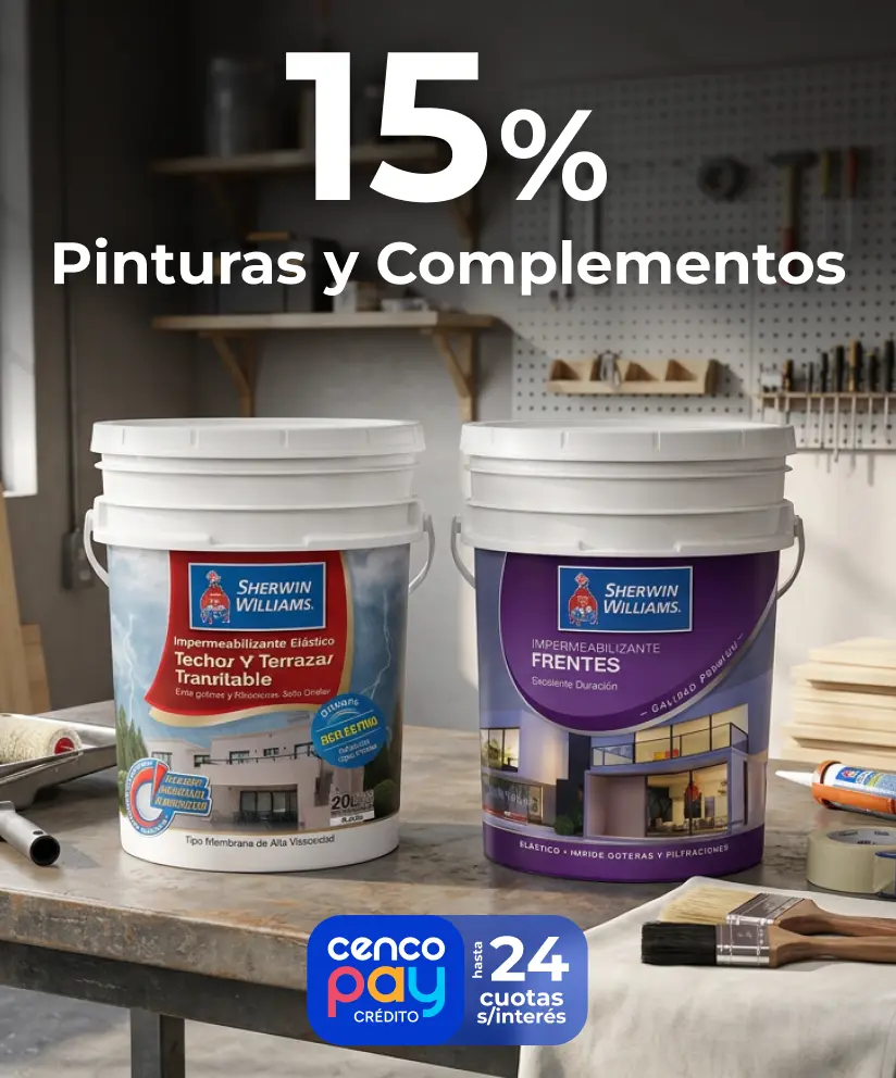 Solo por 72hs | 15% en pinturas y complementos | EASY