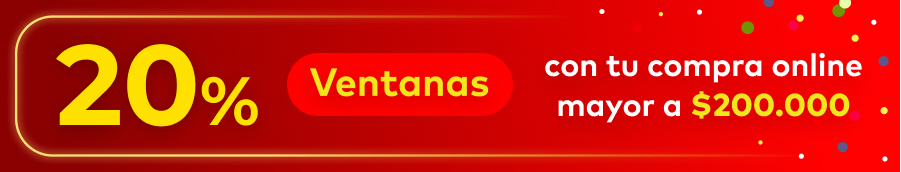 20% en ventanas | EASY