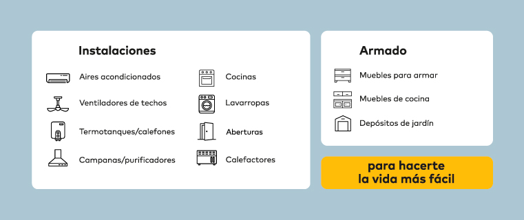 Instalaciones | Servicios de instalación | EASY