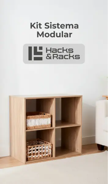 Vuelta a clases | Kit Sistema Modular Hacks & Racks | EASY