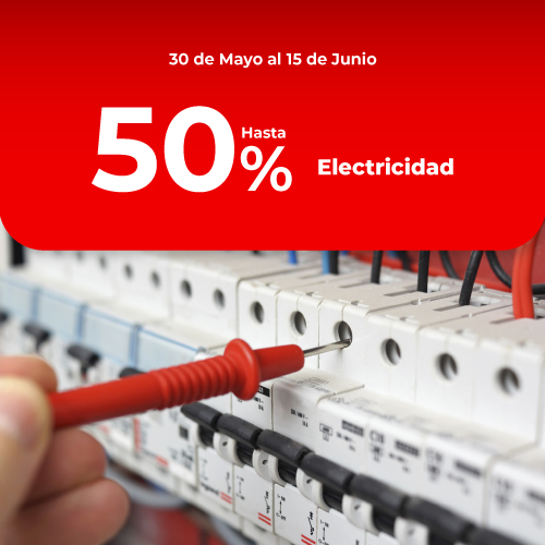 Ofertas | Hasta 50% en elementos de electricidad | EASY