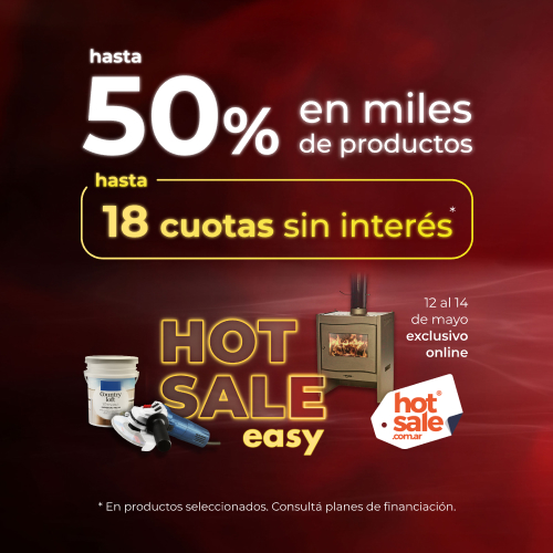 Hot Sale | Hasta 50% en seleccionados | EASY