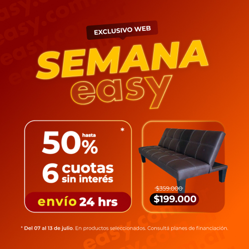 Semana Easy | Hasta 50% en seleccionados | EASY