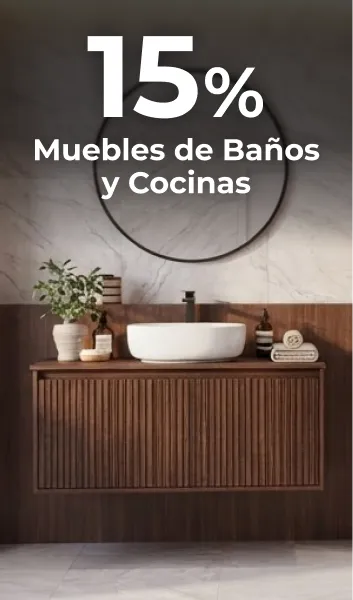 15% en Muebles de Baños y Cocinas | EASY