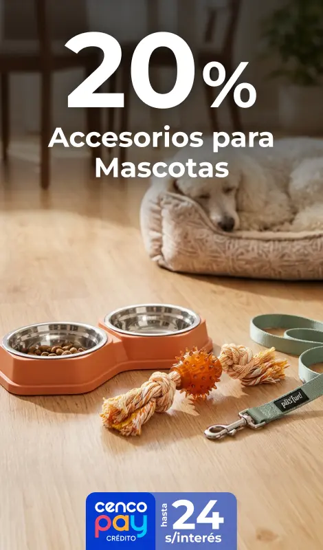 20% en accesorios para mascotas | EASY