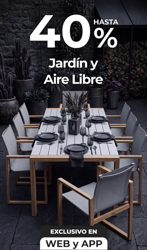 Black Easy | Hasta 50% en Jardín y Aire libre | EASY
