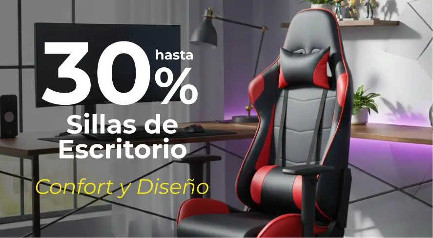 Vuelta a clases | Hasta 30% en sillas de escritorio | EASY