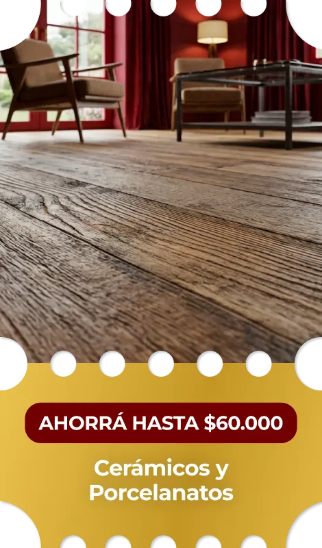 Ahorra hasta $60.000 en Cerámicos y porcelanatos | EASY
