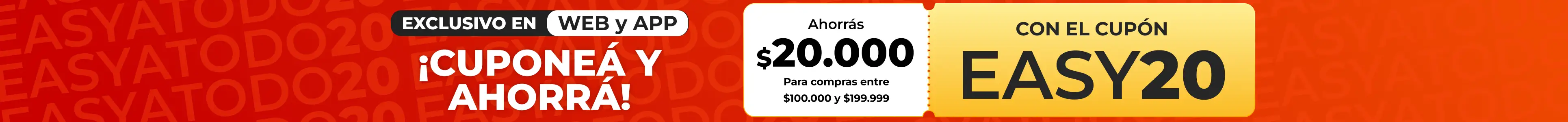Cuponazo | Easy20 | EASY