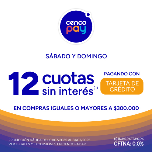 12 Cuotas sin interés con Cencopay | EASY