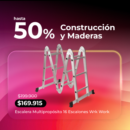 Cyber Monday | Hasta 50% en Construcción y maderas | EASY