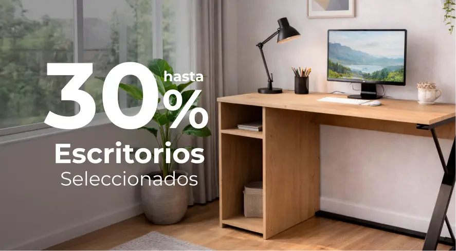 Vuelta al cole | Hasta 30% en escritorios seleccionados | EASY 