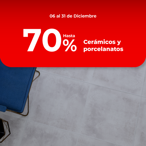 Ofertas | Hasta 70% en Cerámicos y porcelanatos | EASY