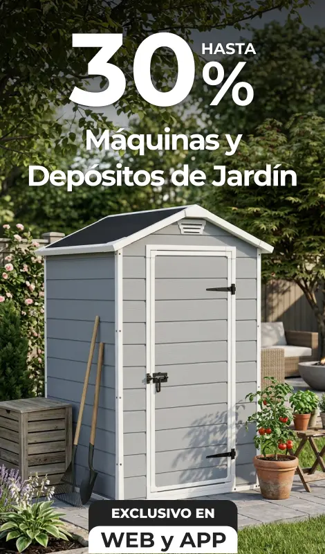 Renovar es Easy | Hasta 30% en máquinas y depósitos de jardín | EASY