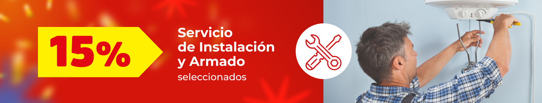 15% en instalaciones | EASY