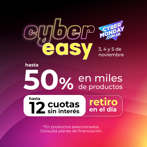 Cyber Monday | Hasta 50% en miles de productos y 12 cuotas in interés | EASY