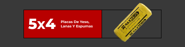Feria de Construcción | 5x4 en Placas de Yeso, Lanas y Espumas | EASY