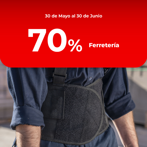 Ofertas | 70% en elementos de ferretería | EASY